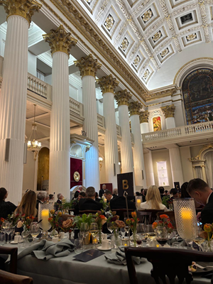 LBMAディナー会場の写真　出典元　ブリオンボールト